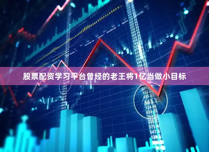 股票配资学习平台曾经的老王将1亿当做小目标